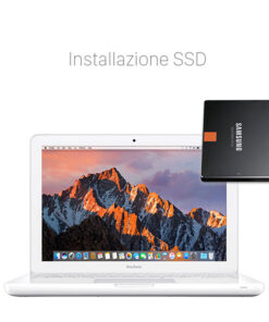 Velocizzare MacBook 13 Bianco con SSD Potenziare