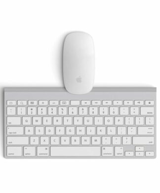 Apple Magic Mouse 1 + Magic Keyboard (1a Generazione) a pile (Ricondizionato - Ottimo)