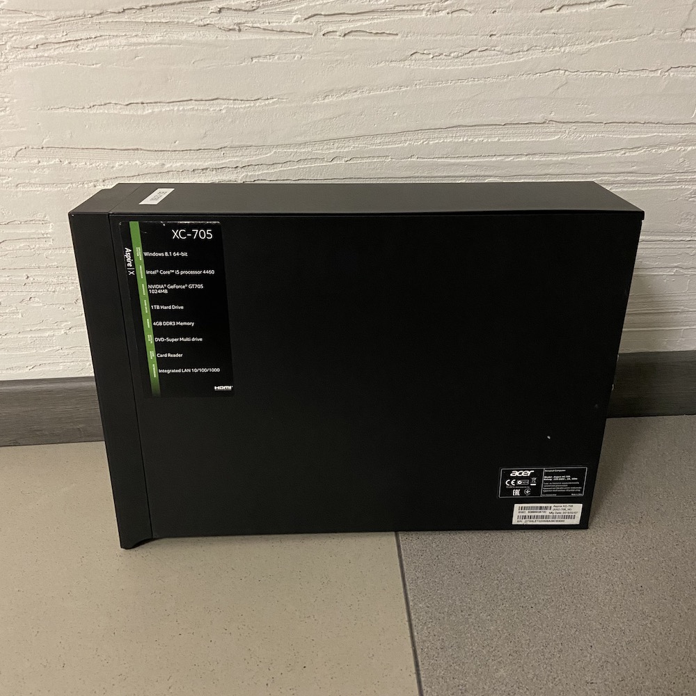 Acer Aspire XC-705 (i5 4-core, 8 GB, 256 GB SSD) - Windows 10 - Eccellente - immagine 2