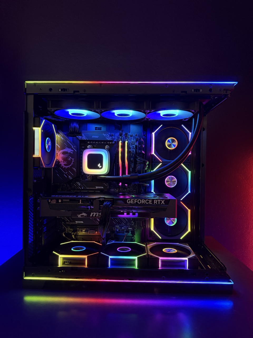 PC Gaming Workstation CRISTAL PRO MAX (Ryzen 9 9950X3D 16-core, 32GB, RTX 5080 16GB, 2TB, WiFi, Case Lian Li) - immagine 4