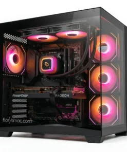 PC Gaming RED THUNDER (Ryzen 5 7500F 6-core, 16 GB DDR5, RX 9060 XT 16GB, 1TB) - NUOVO