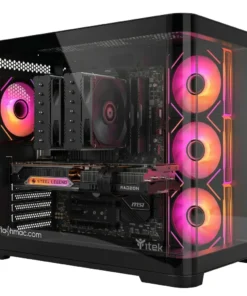 PC Gaming RED THUNDER PRO (Ryzen 5 9600X 6-core, 16 GB DDR5, RX 9070 16GB, 1TB) - NUOVO