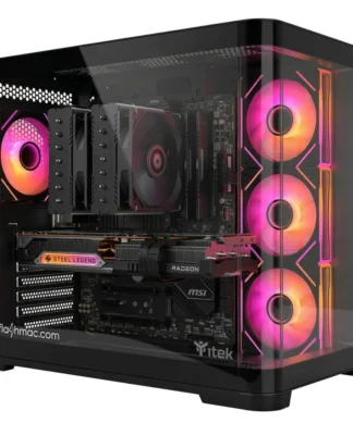 PC Gaming RED THUNDER PRO (Ryzen 5 9600X 6-core, 16 GB DDR5, RX 9070 16GB, 1TB) - NUOVO